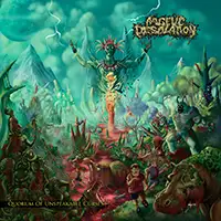 Angelic Desolation - Quorum of Unspeakable Curses album cover