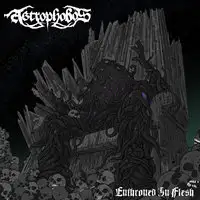 Astrophobos - Enthroned In Flesh album cover