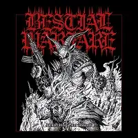 Bestial Warfare - Desecrating Ghost Assault album cover