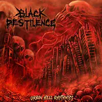 Black Pestilence - Urban Hell Rhythmics album cover