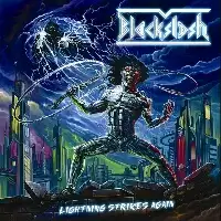 Blackslash - Lightning Strikes Again album cover