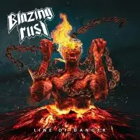 Blazing Rust - Line Of Danger album cover