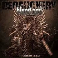 Debauchery VS Blood God - Towards the Gates Of North album cover