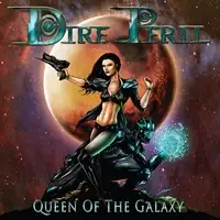 Dire Peril - Queen of the Galaxy album cover