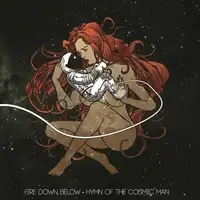 Fire Down Below - Hymn of the Cosmic Man album cover