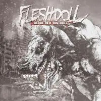 Fleshdoll - Blood Red District album cover