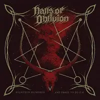 Halls of Oblivion - Eighteen Hundred and Froze to Death album cover