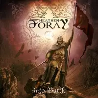 Heathen Foray - Into Battle album cover