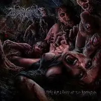 Infested Entrails - Defiling a piece of the Deceased album cover