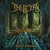 Invicta - Halls of Extinction album cover