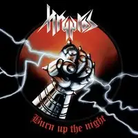 Kryptos - Burn Up The Night album cover