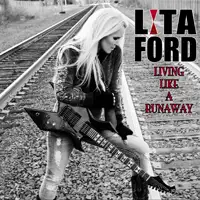 Lita Ford - Living Like A Runaway album cover