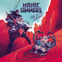 Manic Sinners - King Of The Badlands album cover