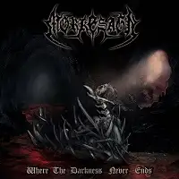 Morkesagn - Where the Darkness Never Ends album cover