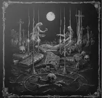 Mortuary Drape - Necromantic Doom Returns album cover