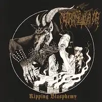 Necromutilator - Ripping Blasphemy album cover