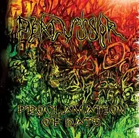 Percussor - Proclamation Of Hate album cover