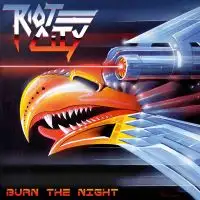 Riot City - Burn the Night album cover