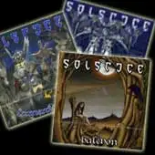 Solstice - Lamentations & Halcyon & New Dark Age album cover