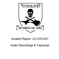 Stormland - Incident Report album cover