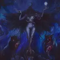 Temple Below - The Dark Goddess album cover