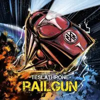 Teslathrone - Railgun album cover