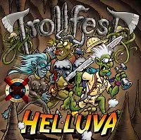 Trollfest - Helluva album cover