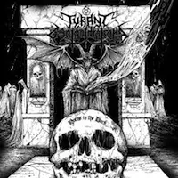 Tyrant Goatgaldrakona - Horns In The Dark album cover