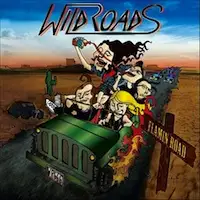 WildRoads - Riding On A Flamining Road album cover