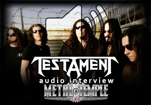 Eric Peterson (Testament) interview