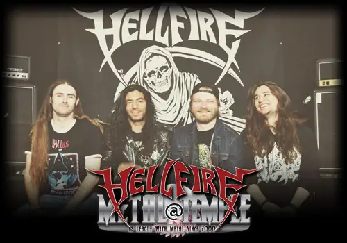 Hell Fire's Jake Nunn: "We ended up in Tucson one time and played a little bar in a strip mall and noticed a dimly lit bar across from our hotel. We went in to find this weird bar who was run by this guy who called himself God…" interview