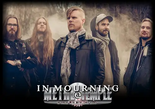 In Mourning's Tobias Netzell: "The story-line of these 3 albums is so deep and complicated that I sometimes do not understand what it´s all about. Even when I sing the actual thing." interview