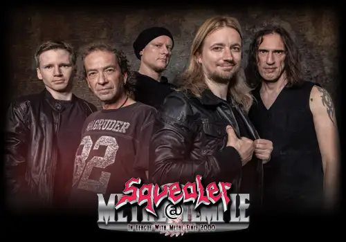 Squealer's Lars Döring: "Who has dared to put a band photo on the cover in metal in the last few years? Not many