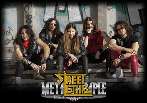 Street Lethal's Criss: " At the beginning we all wanted to record our songs as quickly as possible