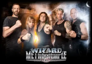 Wizard's S&ouml;ren Van Heek: "We all are not very religious. We only love heavy metal. To feel the power