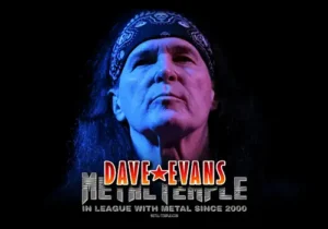 Dave Evans: "The object was to find a suitable singer and then form a new band. He invited me to jam with them in their rehearsal room in the suburb of Newtown