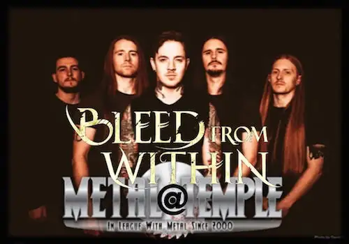 Ali Richardson & Steven Jones (Bleed From Within) interview