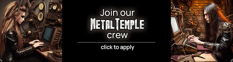 Metal Temple Editor Wanted Banner (Billboard)